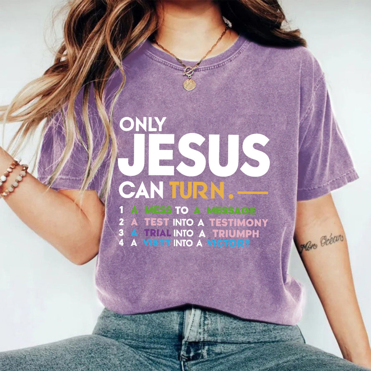 Wash and make old T-shirts