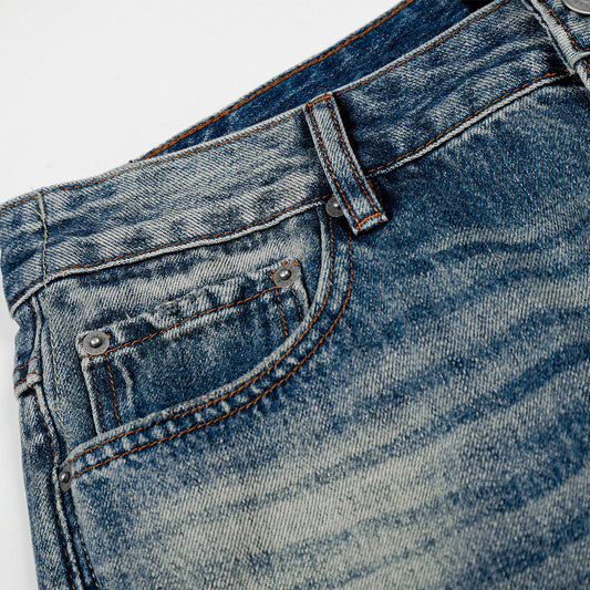 washed jeans