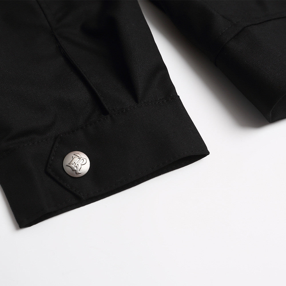 Fake two zipper jackets
