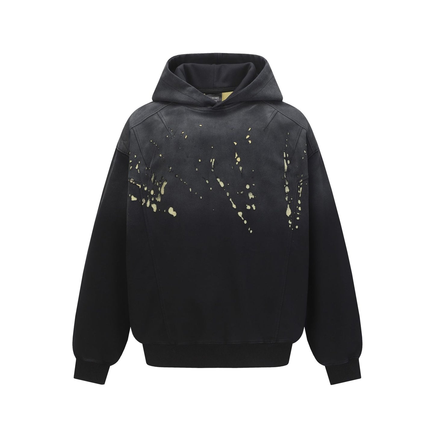 Destruction of hoodies and sweatshirts