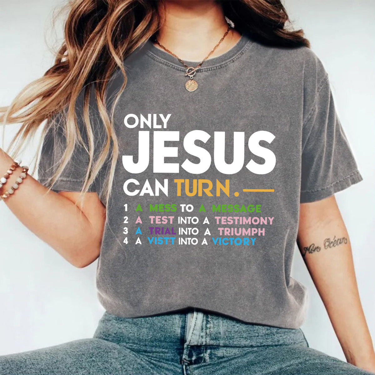 Wash and make old T-shirts