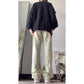 Black Jeans Men Oldschool Pants