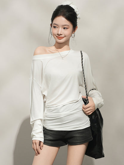 Long Sleeve Sun Protection T-Shirt Blouse for Women Lightweight Top