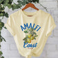 AMALFI Coast ITALIA Pure Cotton T-shirt