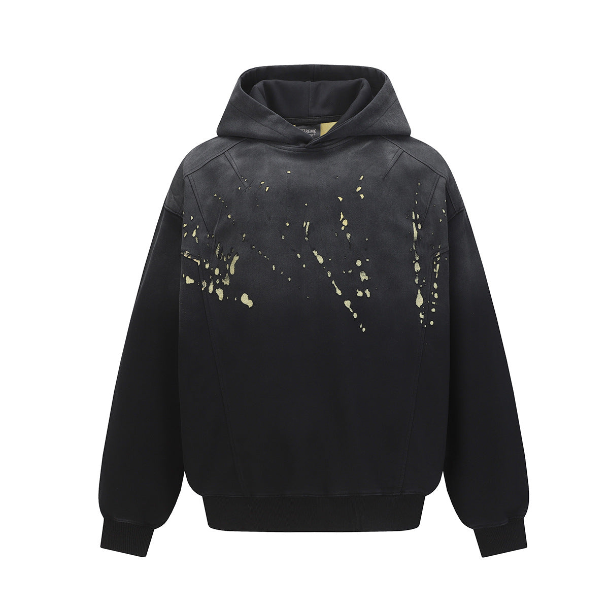 Destruction of hoodies and sweatshirts