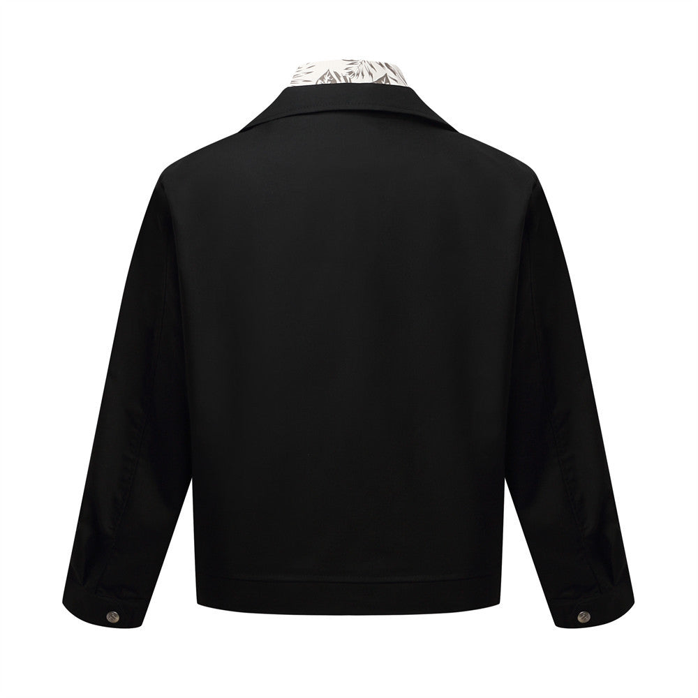 Fake two zipper jackets
