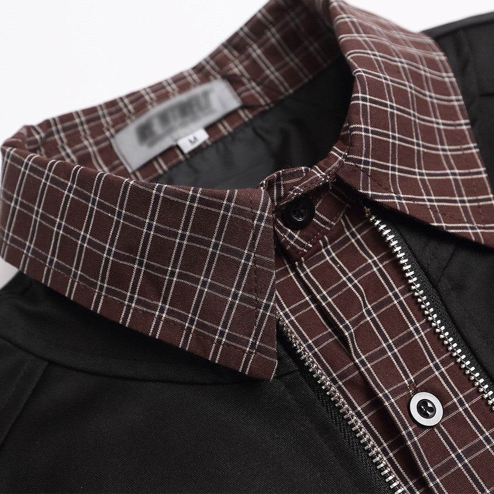 Fake two lapel jackets