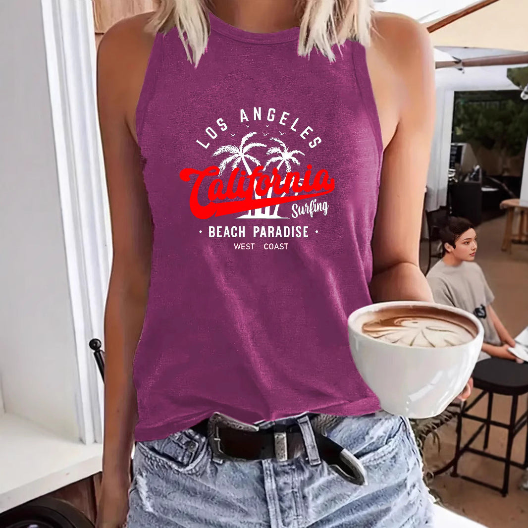 WEST COAST Printed Vest for Women
