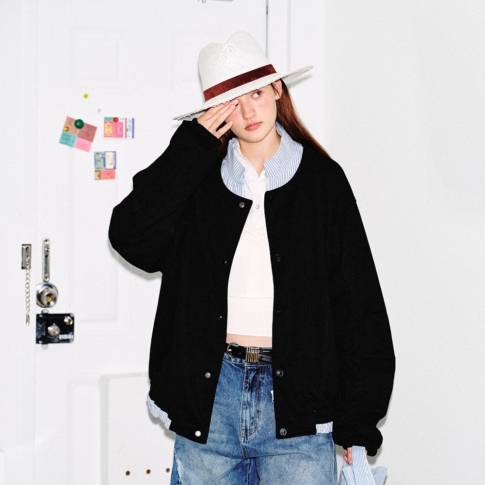 Fake two baseball jackets