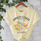 Printed short sleeved AMALFI COAST