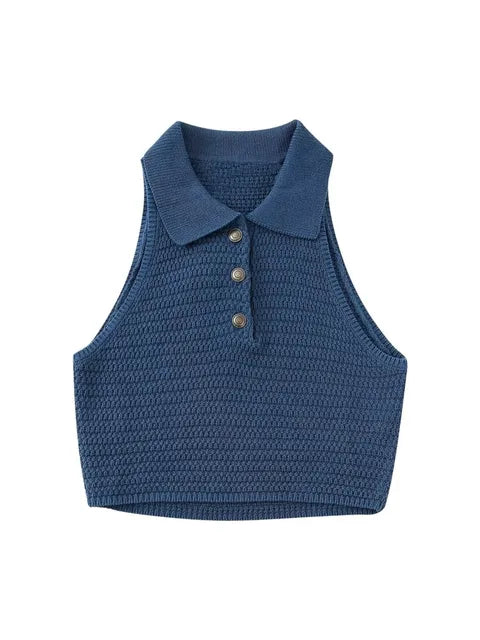 Fashion Knitted Women Coat Suits Metal Buttons Long Sleeve Sweater Cardigan Crop Top Female Shorts 2 Piece Sets New