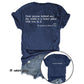 You are enough printed t-shirts