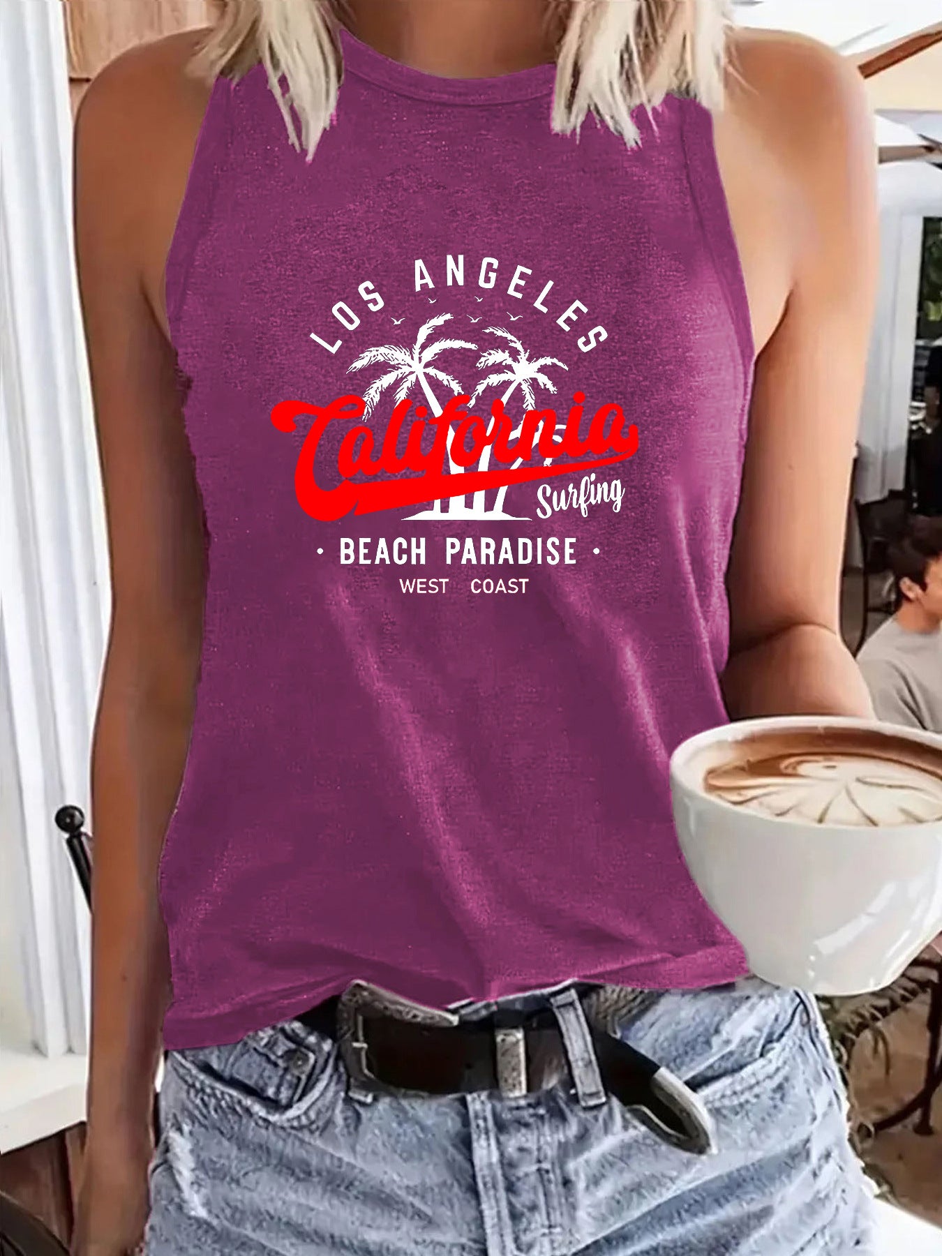 WEST COAST Printed Vest for Women
