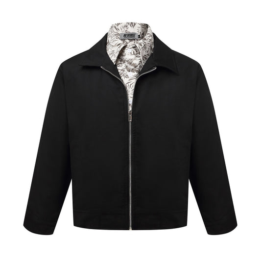 Fake two zipper jackets