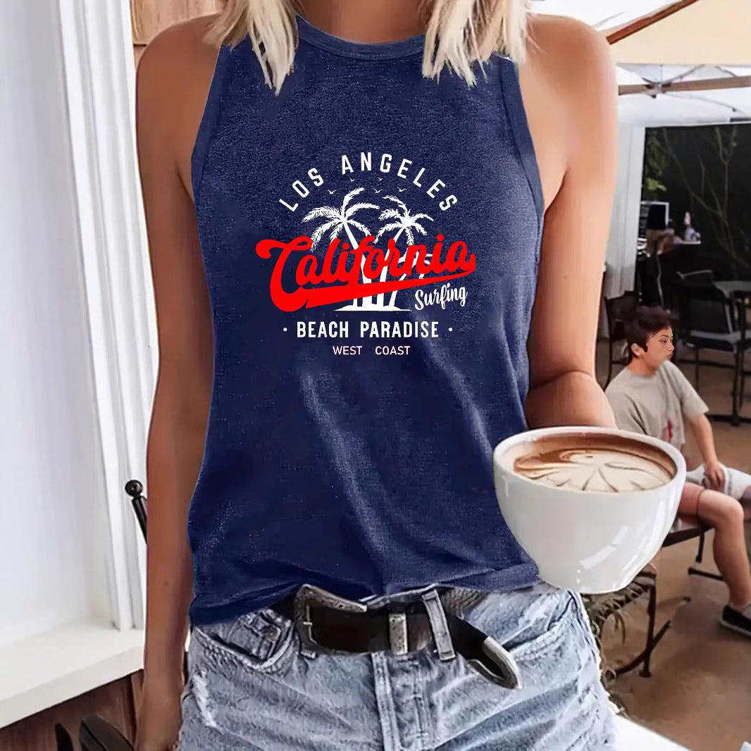 WEST COAST Printed Vest for Women