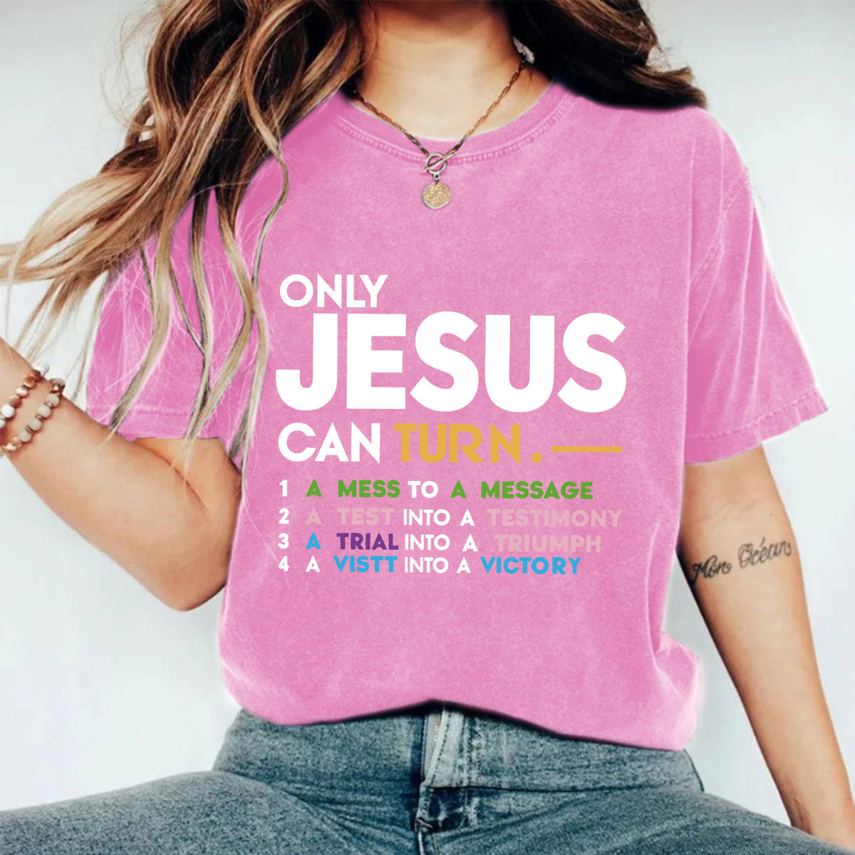 Wash and make old T-shirts