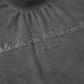 Embroidered old and dirty t-shirts with letters