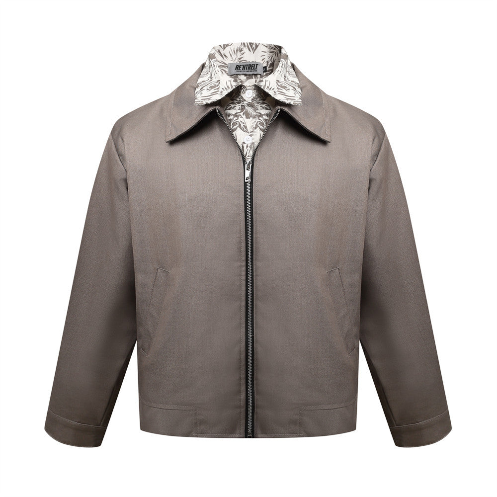 Fake two zipper jackets