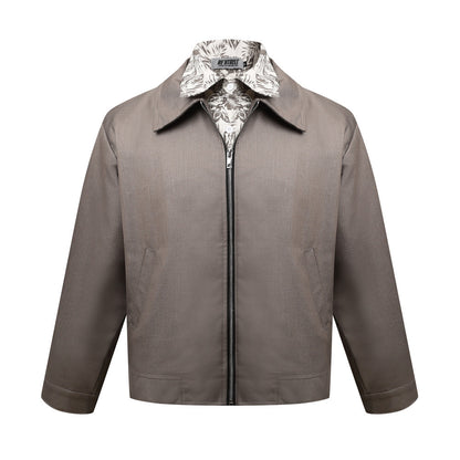 Fake two zipper jackets