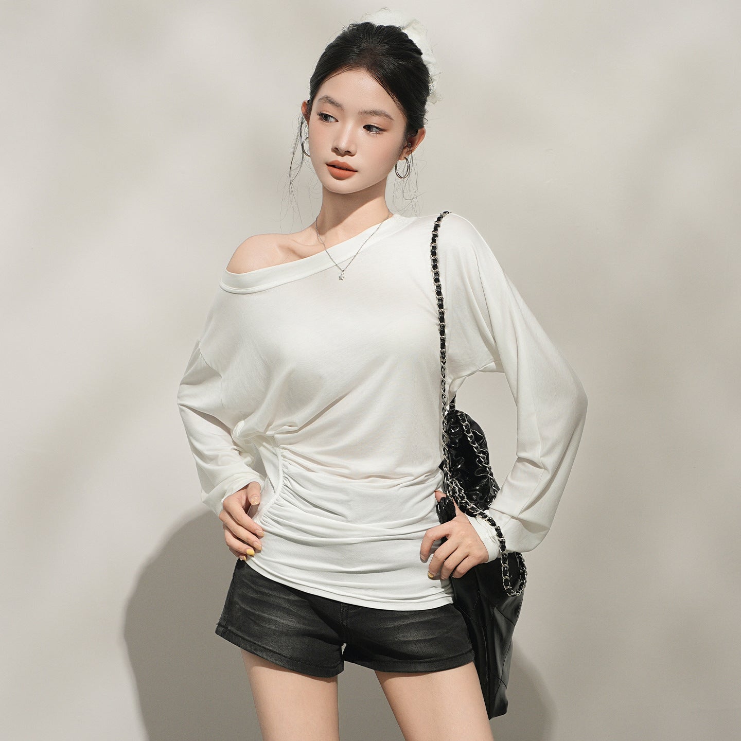 Long Sleeve Sun Protection T-Shirt Blouse for Women Lightweight Top