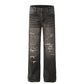 Distressed jeans