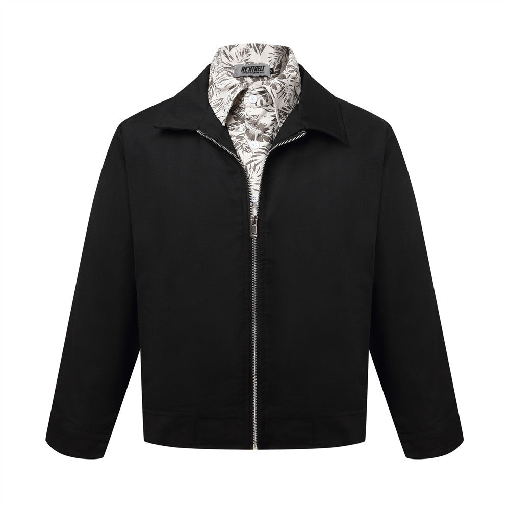 Fake two zipper jackets