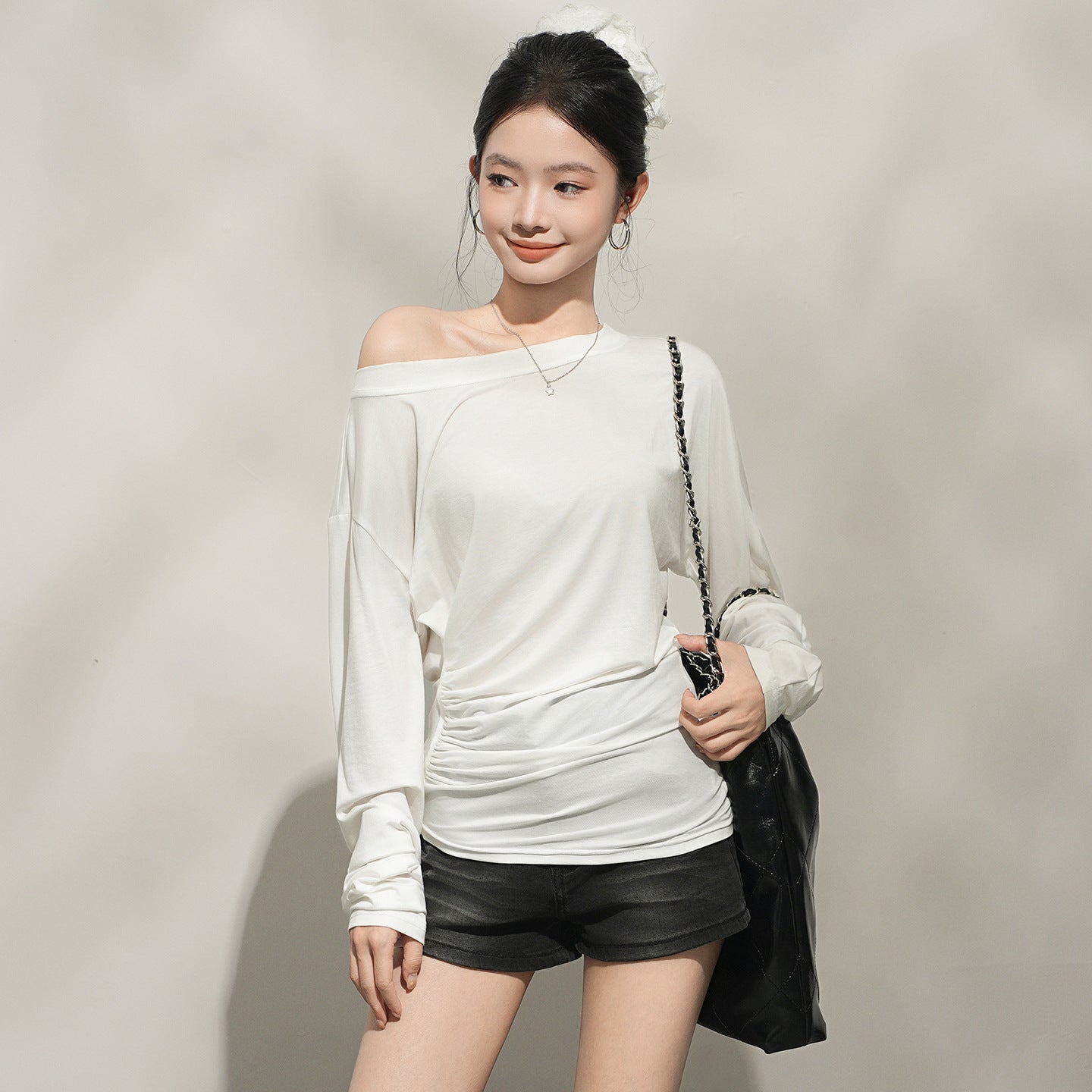 Long Sleeve Sun Protection T-Shirt Blouse for Women Lightweight Top