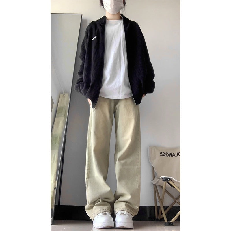 Black Jeans Men Oldschool Pants