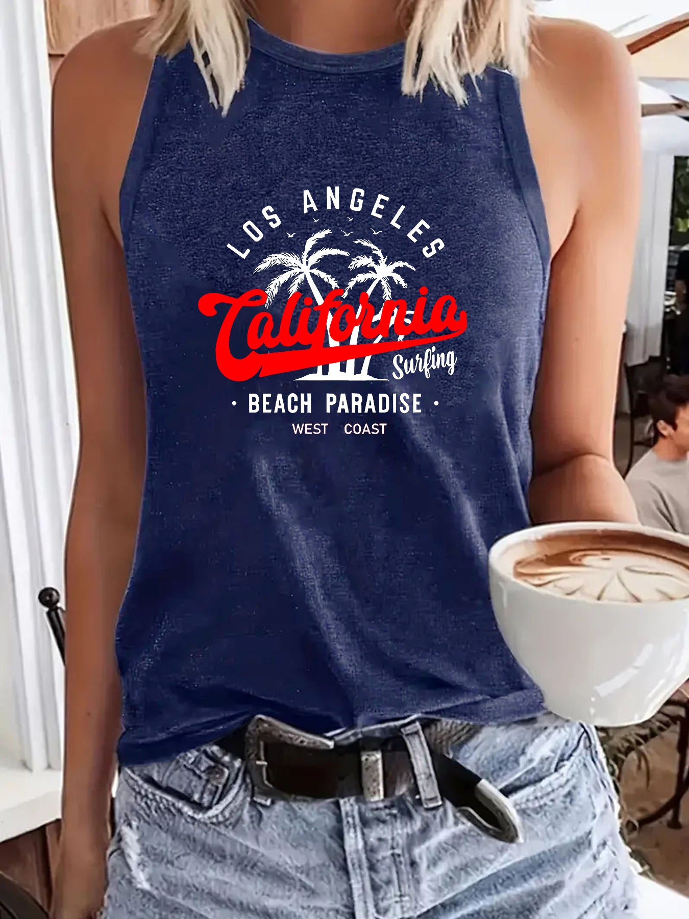 WEST COAST Printed Vest for Women