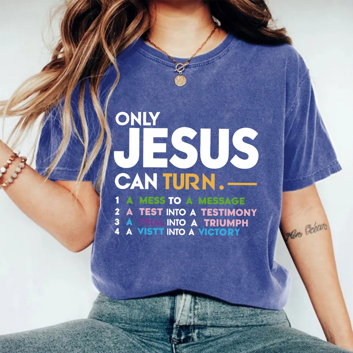 Wash and make old T-shirts