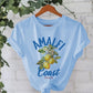 AMALFI Coast ITALIA Pure Cotton T-shirt