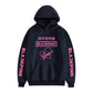 Korean popular girl group peripheral printed hoodies trendy couple hoodies