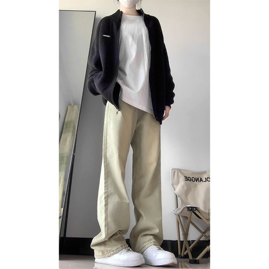 Black Jeans Men Oldschool Pants