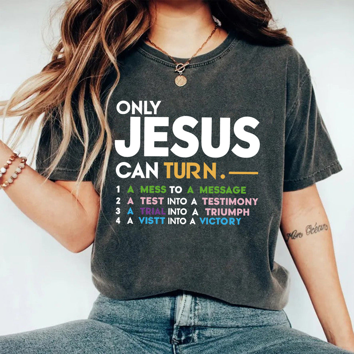 Wash and make old T-shirts