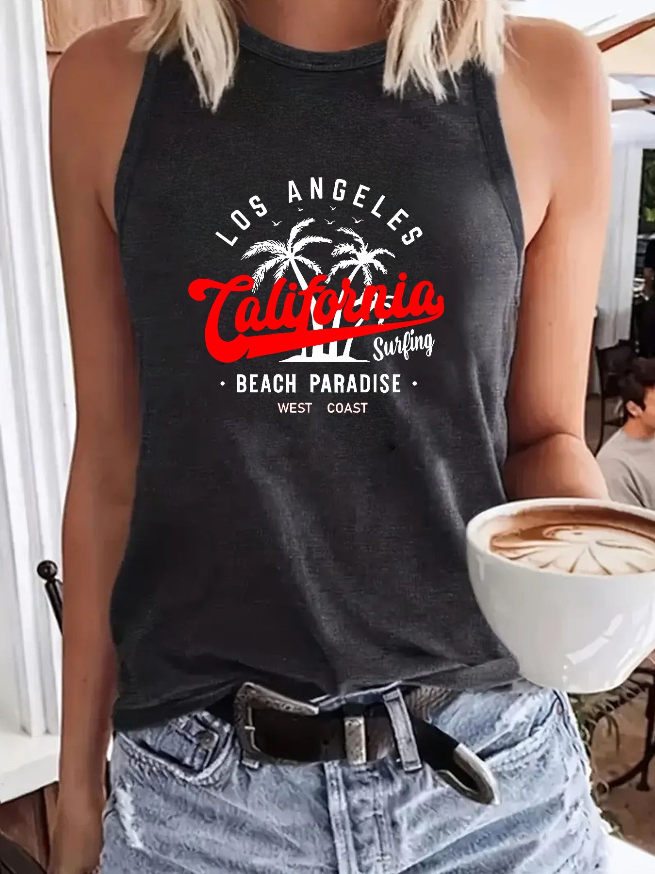 WEST COAST Printed Vest for Women