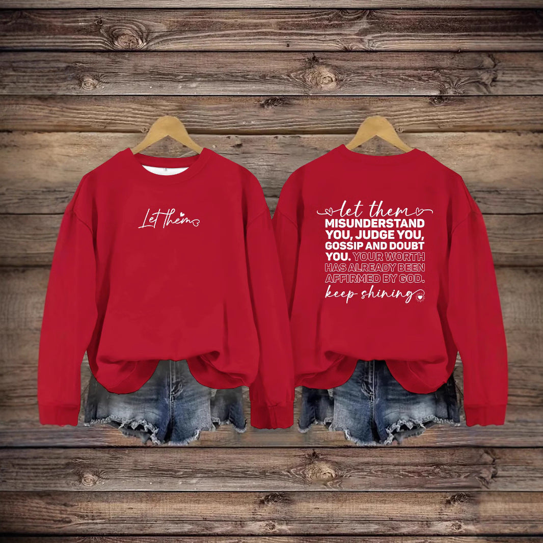 Let them print hoodies