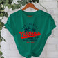 T-shirt WEST COAST letter print