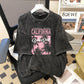 Making vintage short sleeved t-shirts for women