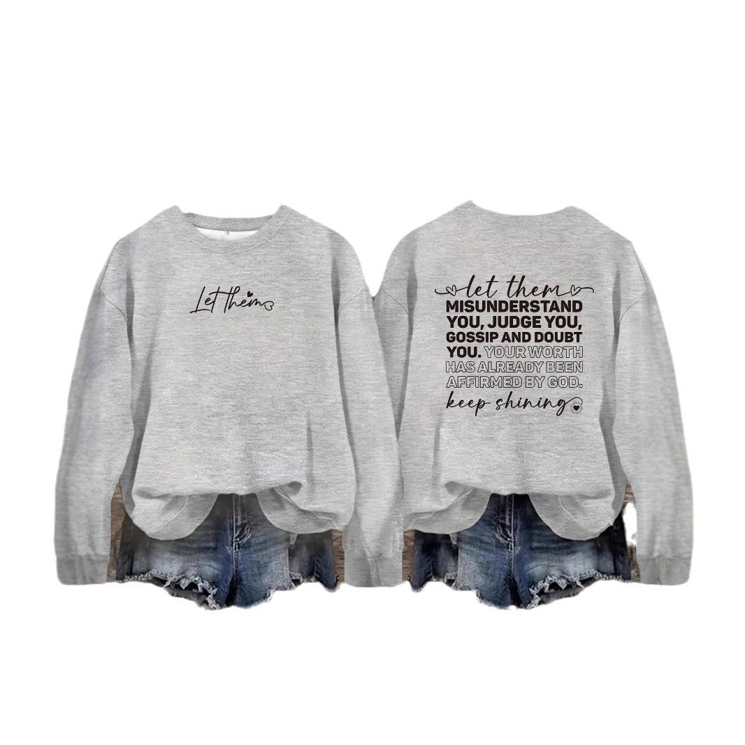 Let them print hoodies