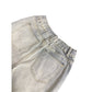 Vintage Street Style Distressed Rip-Off Denim Pants