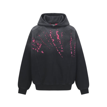 Destruction of hoodies and sweatshirts