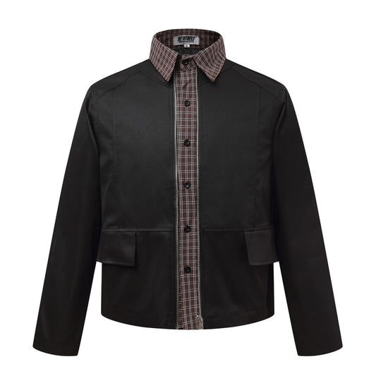 Fake two lapel jackets