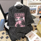 Making vintage short sleeved t-shirts for women