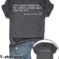 You are enough printed t-shirts