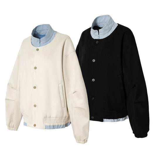Fake two baseball jackets