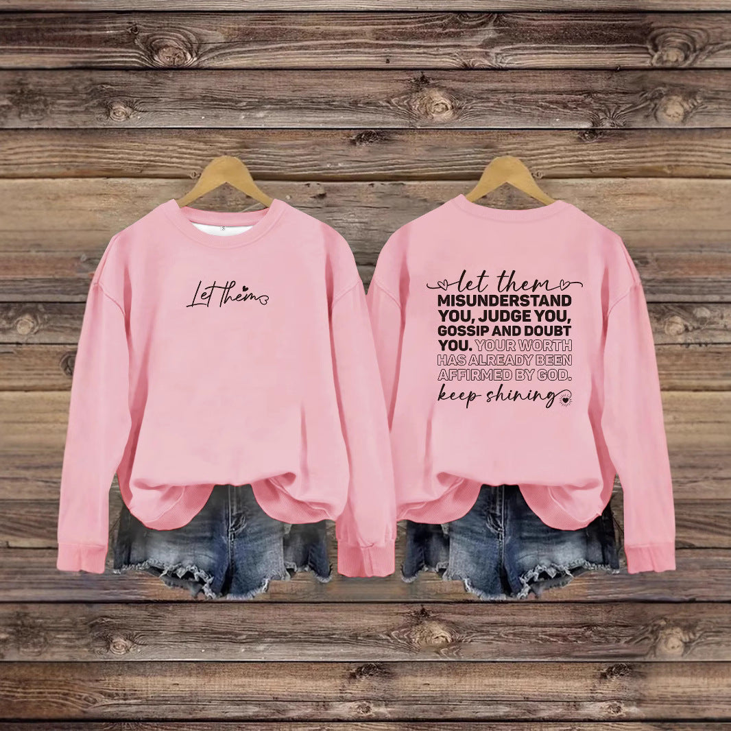 Let them print hoodies
