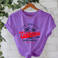 T-shirt WEST COAST letter print