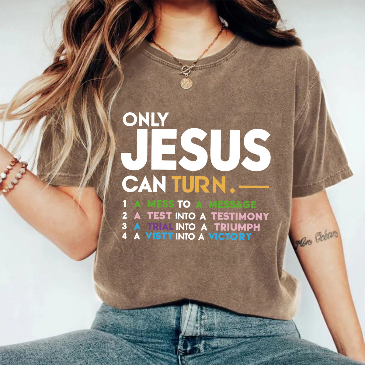 Wash and make old T-shirts