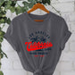 T-shirt WEST COAST letter print