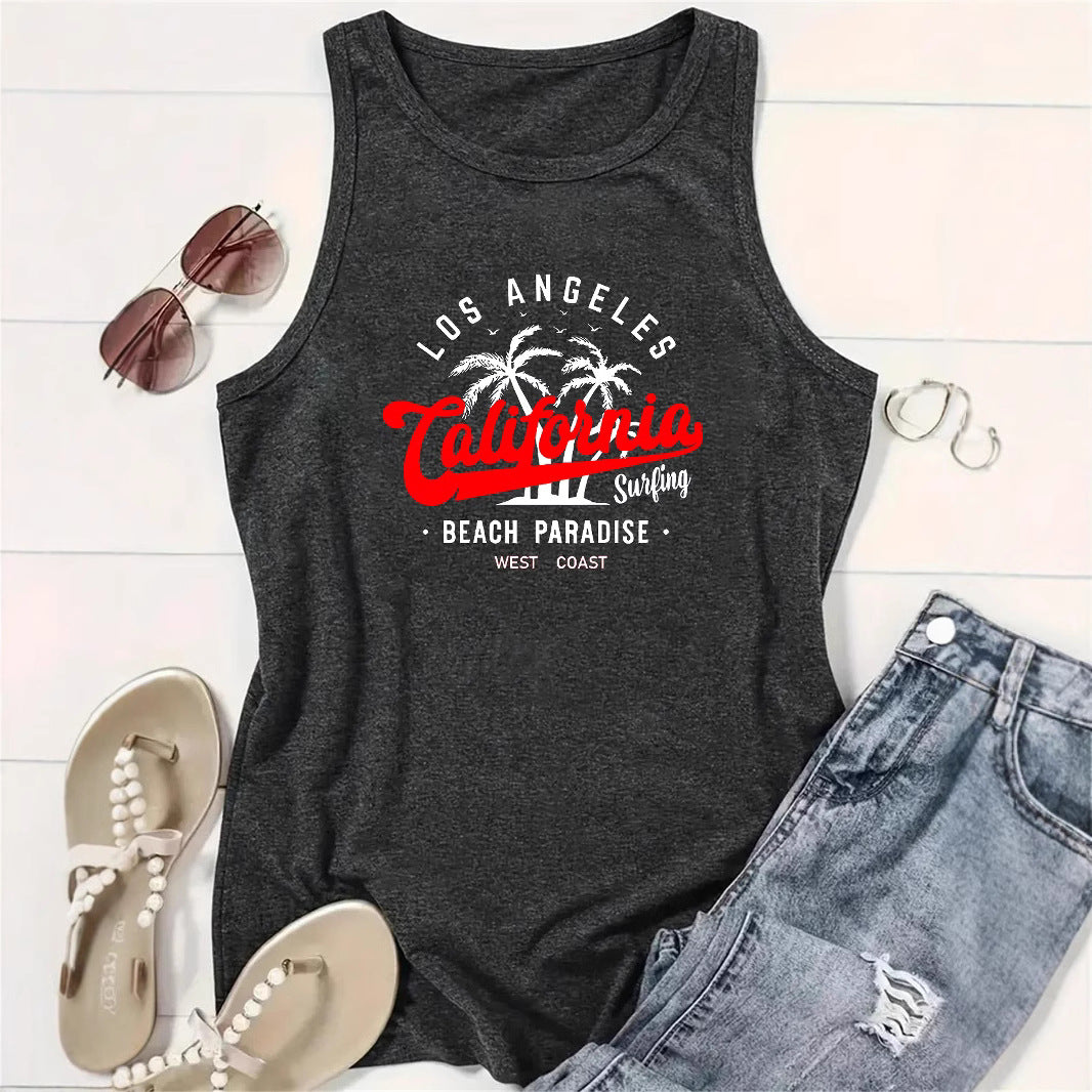 WEST COAST Printed Vest for Women